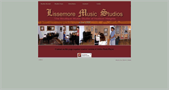 Desktop Screenshot of lissemoremusicstudios.com
